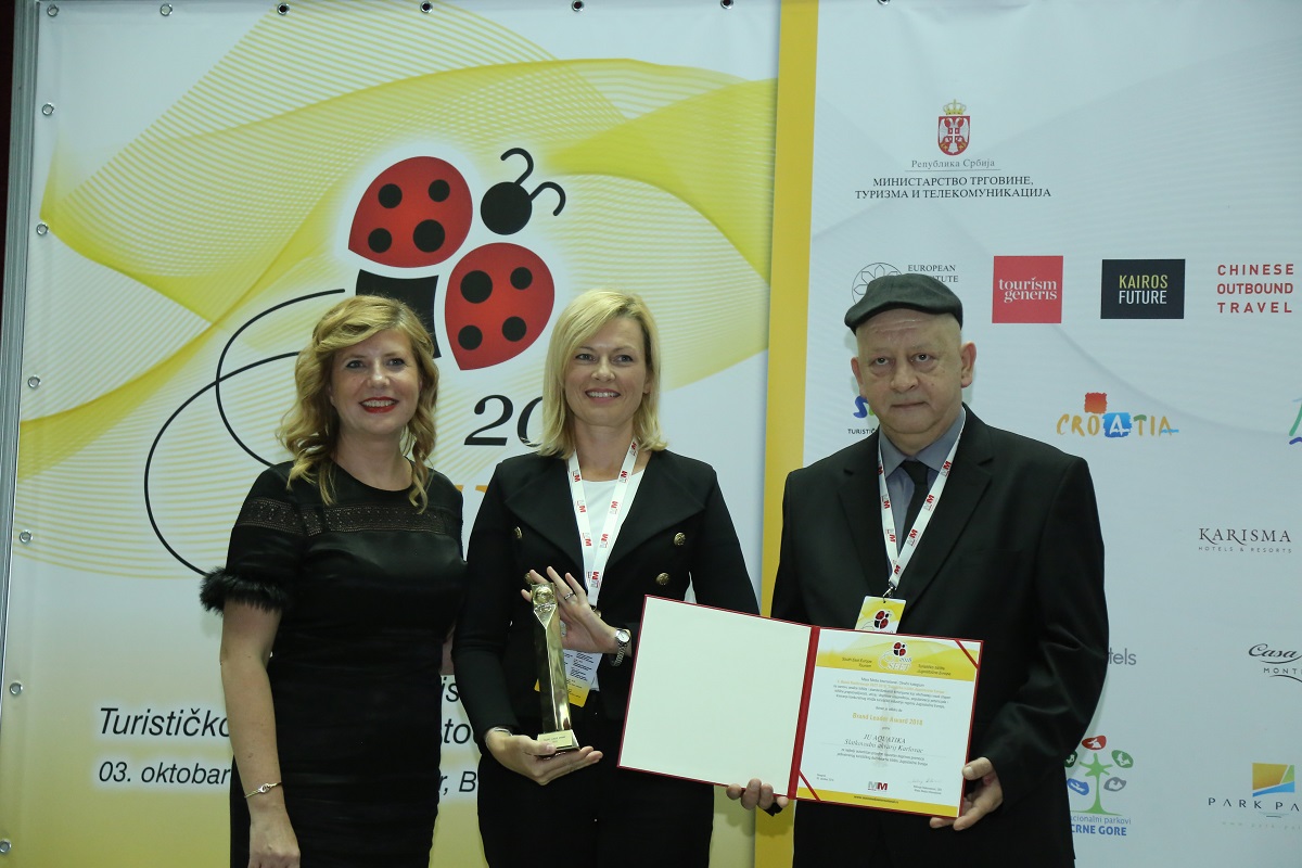 Aquatika nagrada Brand Leader Award 2018